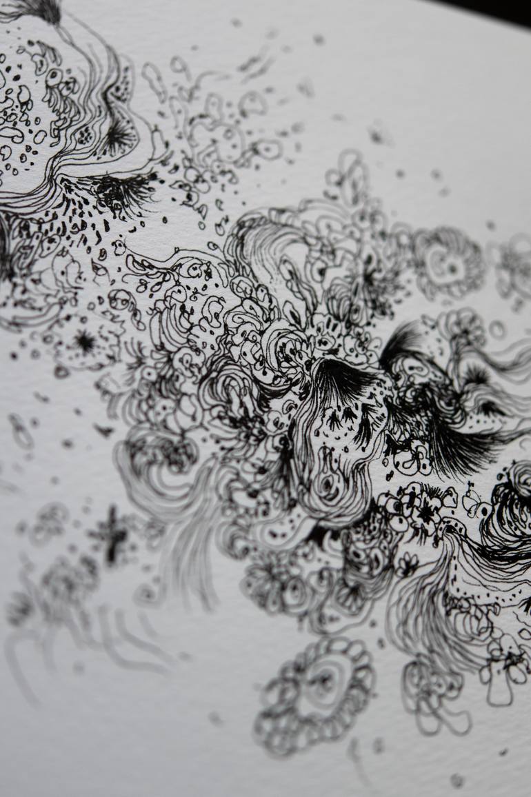 Original Other Abstract Drawing by Satomi Sugimoto