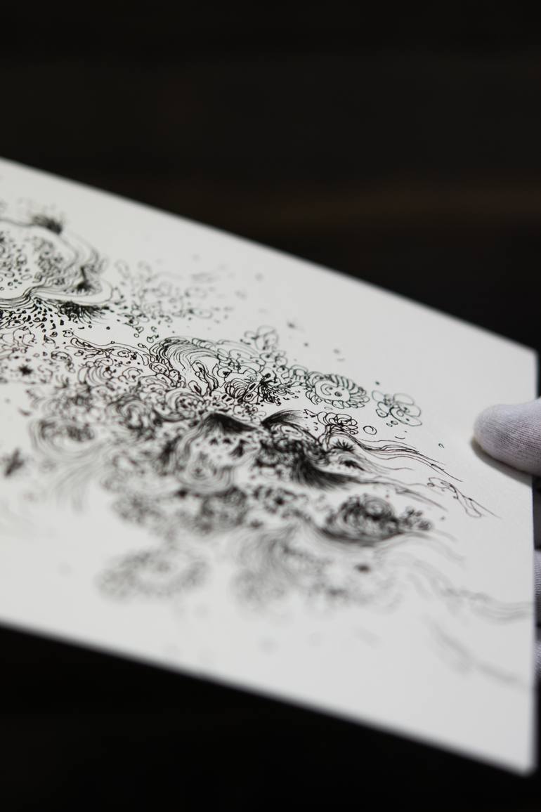 Original Other Abstract Drawing by Satomi Sugimoto