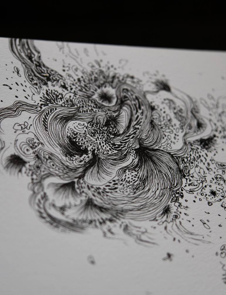 Original Other Abstract Drawing by Satomi Sugimoto