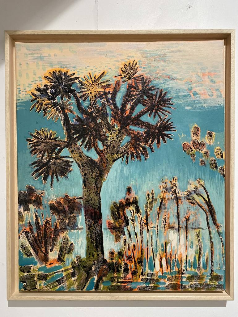 Original Tree Painting by Stéphanie de Malherbe