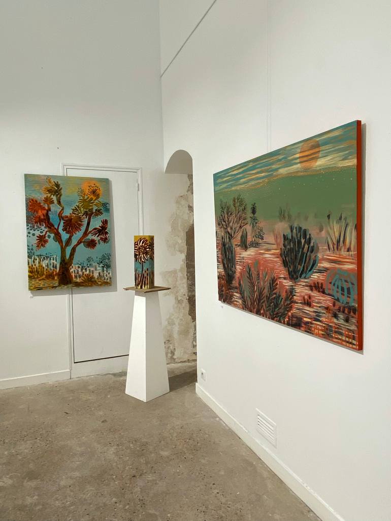 Original Contemporary Landscape Painting by Stéphanie De Malherbe