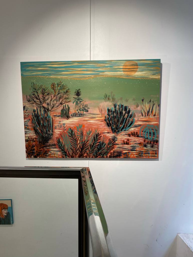 Original Contemporary Landscape Painting by Stéphanie De Malherbe