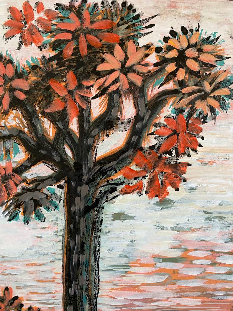 Original Impressionism Landscape Painting by Stéphanie De Malherbe