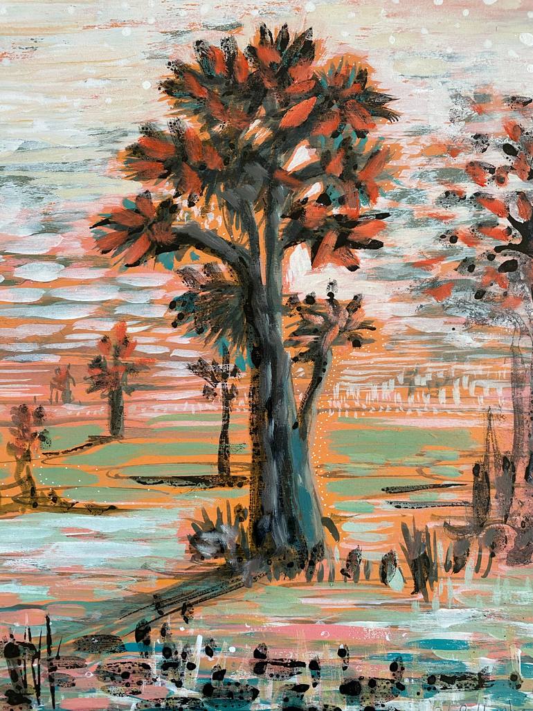 Original Impressionism Landscape Painting by Stéphanie De Malherbe