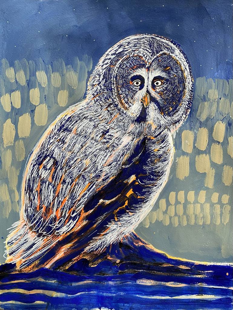 Original Contemporary Animal Paintings by Stéphanie De Malherbe