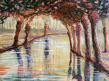 Original Contemporary Landscape Paintings by Stéphanie de Malherbe