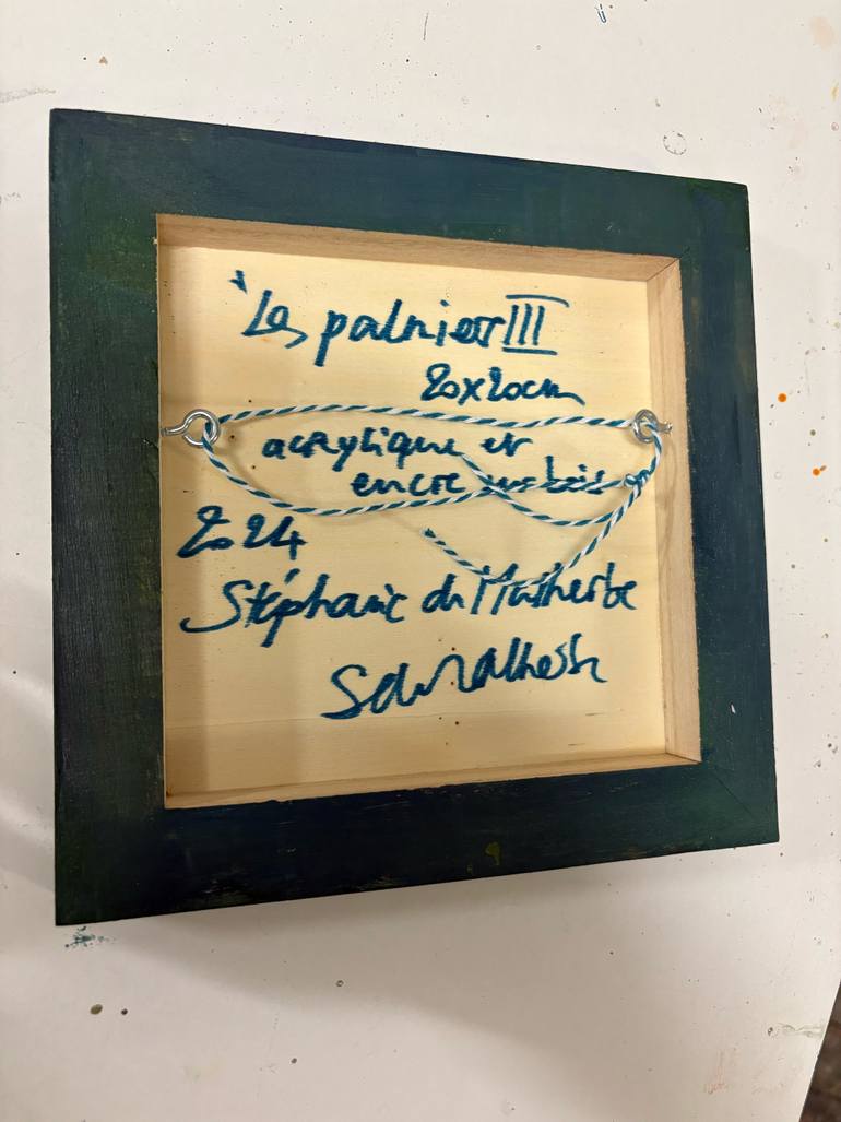 Original Abstract Expressionism Landscape Painting by Stéphanie De Malherbe