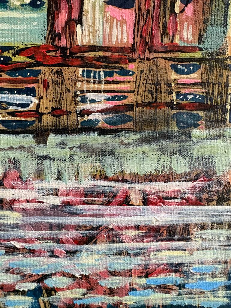 Original Contemporary Landscape Painting by Stéphanie De Malherbe