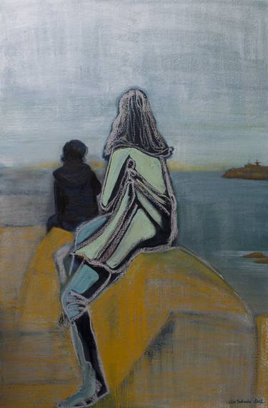 Print of Figurative People Paintings by Stéphanie de Malherbe