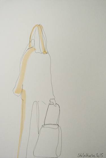 Print of Figurative People Drawings by Stéphanie de Malherbe