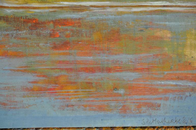 Original Abstract Expressionism Nature Painting by Stéphanie de Malherbe