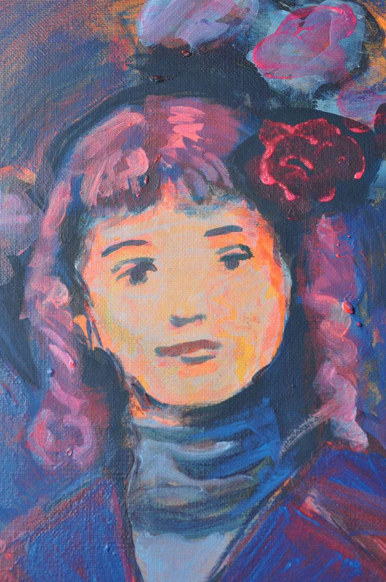 Original Portraiture People Painting by Stéphanie de Malherbe