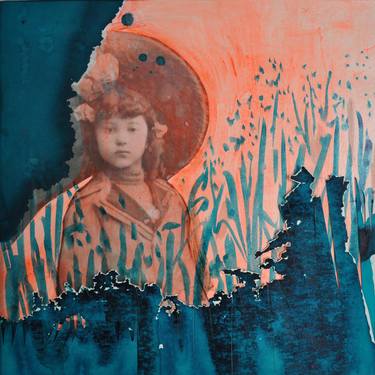Print of Children Collage by Stéphanie de Malherbe