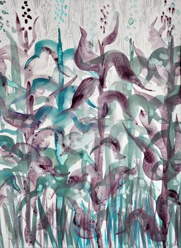 Print of Abstract Expressionism Nature Drawings by Stéphanie de Malherbe