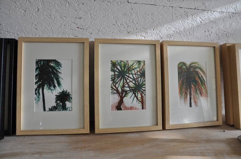Original Abstract Tree Drawing by Stéphanie De Malherbe