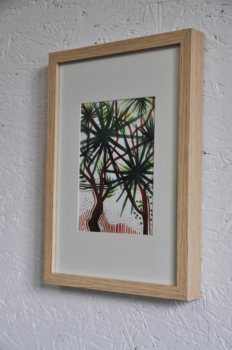 Original Abstract Tree Drawing by Stéphanie De Malherbe