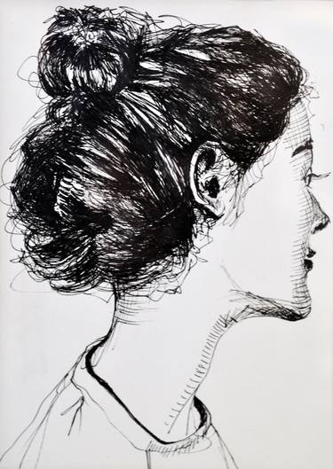 Print of Figurative Women Drawings by Stéphanie de Malherbe