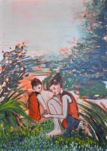 Print of Figurative Family Paintings by Stéphanie de Malherbe