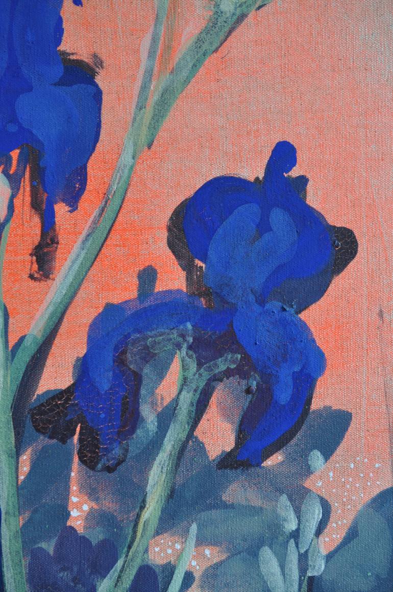 Original Impressionism Floral Painting by Stéphanie de Malherbe