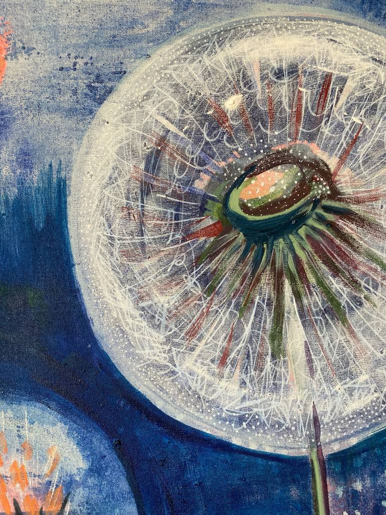 Original Impressionism Floral Painting by Stéphanie De Malherbe