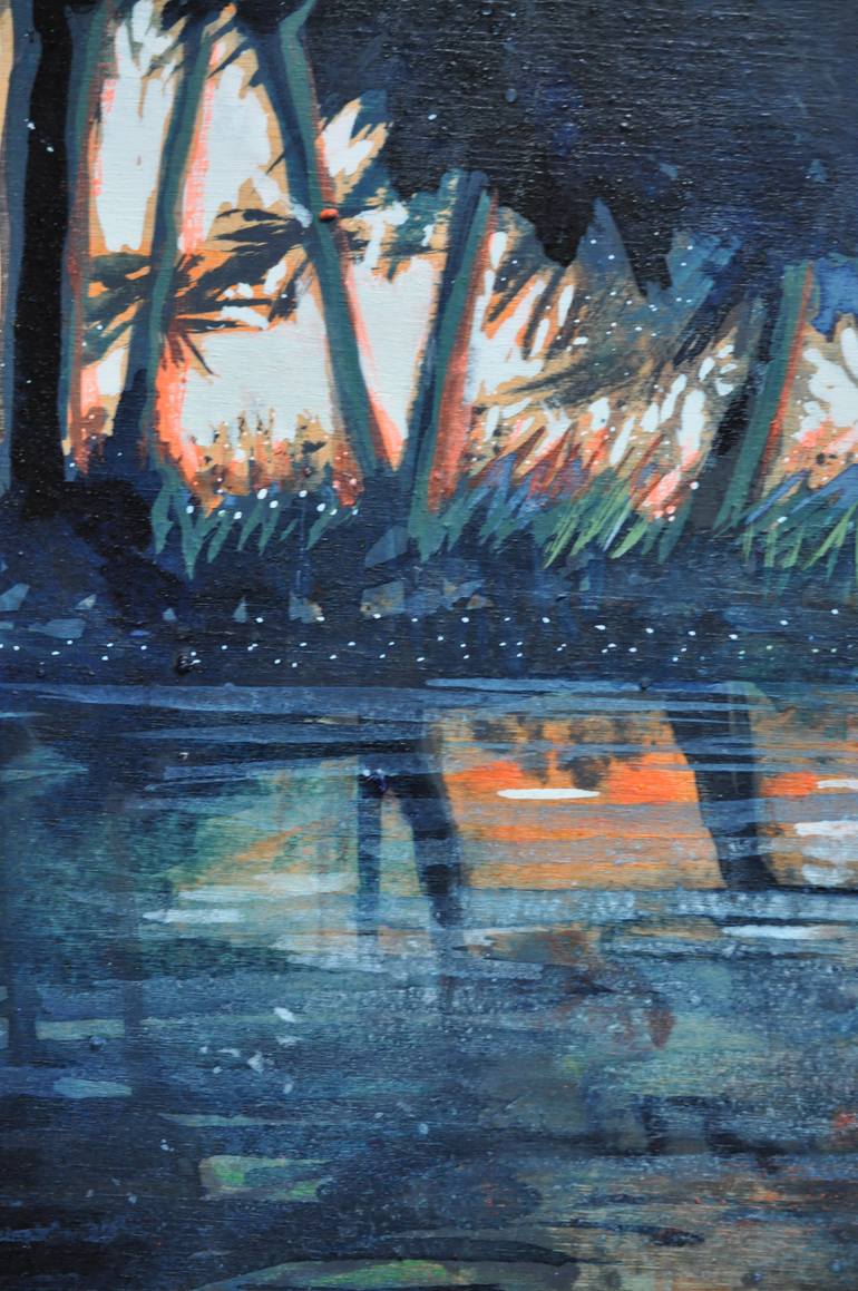 Original Impressionism Landscape Painting by Stéphanie De Malherbe