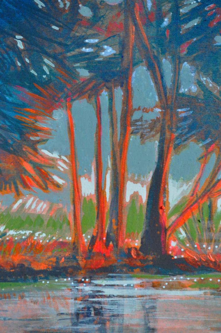 Original Impressionism Landscape Painting by Stéphanie de Malherbe