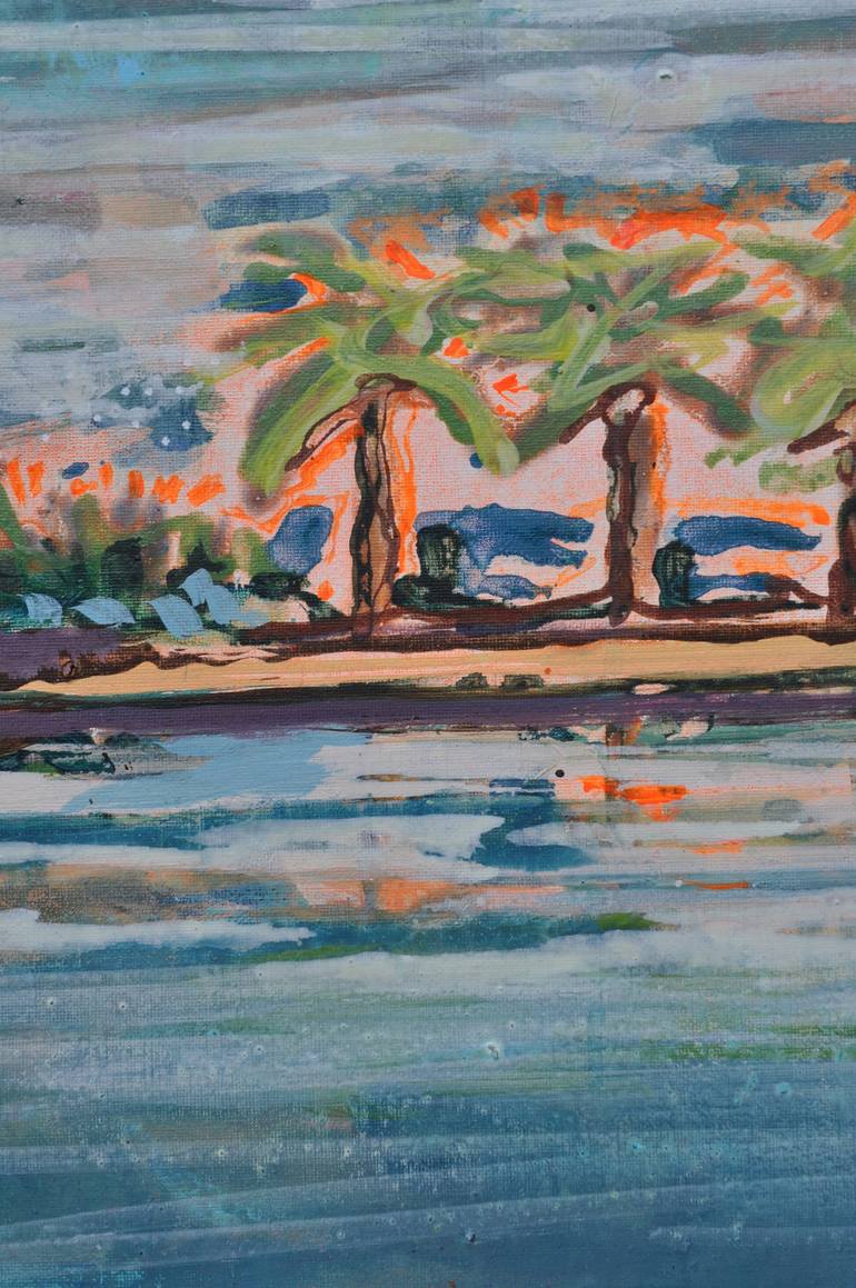 Original Impressionism Landscape Painting by Stéphanie de Malherbe