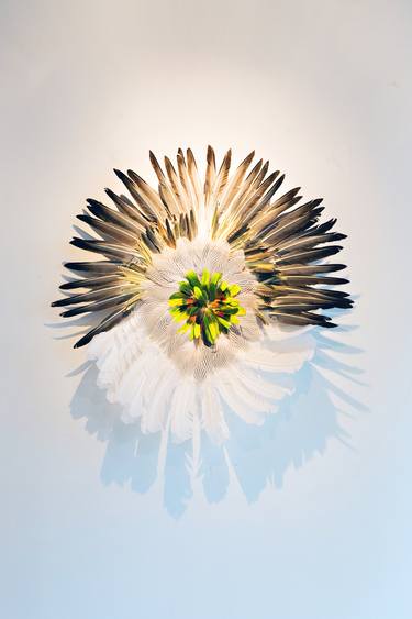Original Abstract Botanic Sculpture by Campbell Is Campbell