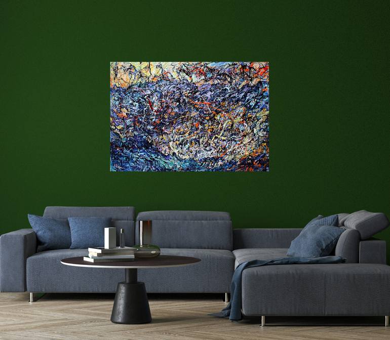 Original Abstract Painting by Eugenia Mangra