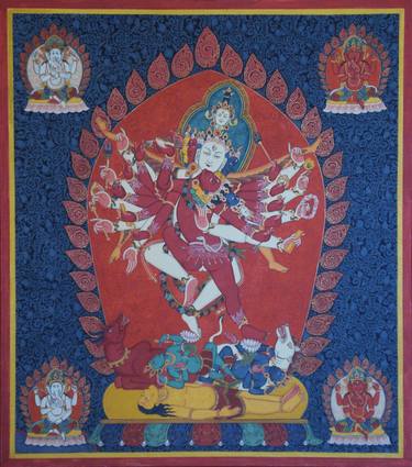 Original Fine Art Classical mythology Paintings by Ramesh Ranjit