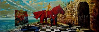 Original Surrealism Fantasy Paintings by Sergey Roy