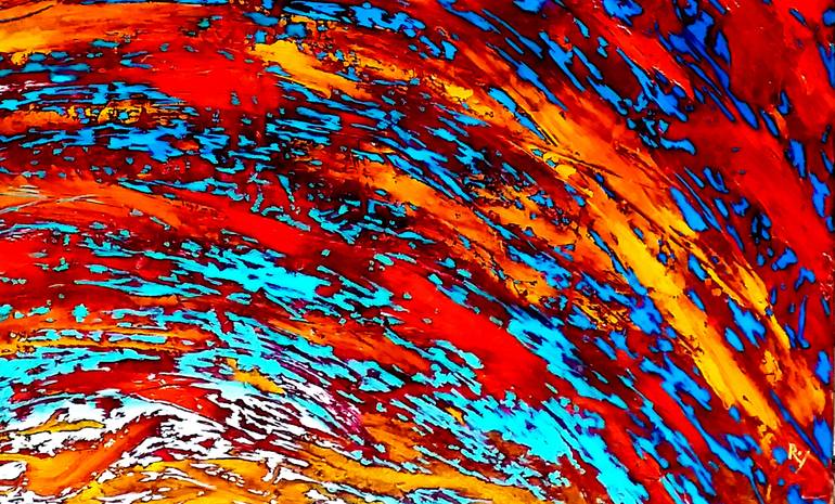 Original Abstract Painting by Serhiy Roy