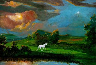 Original Conceptual Classical Mythology Paintings by Serhiy Roy