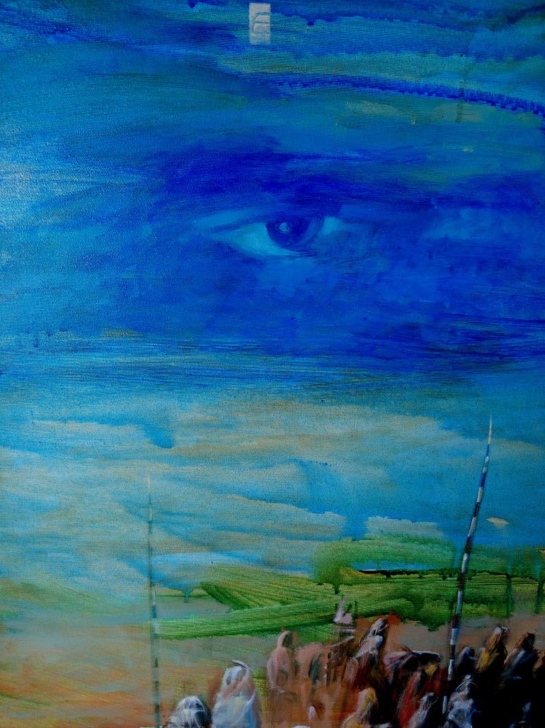 Original Surrealism Classical Mythology Painting by Serhiy Roy