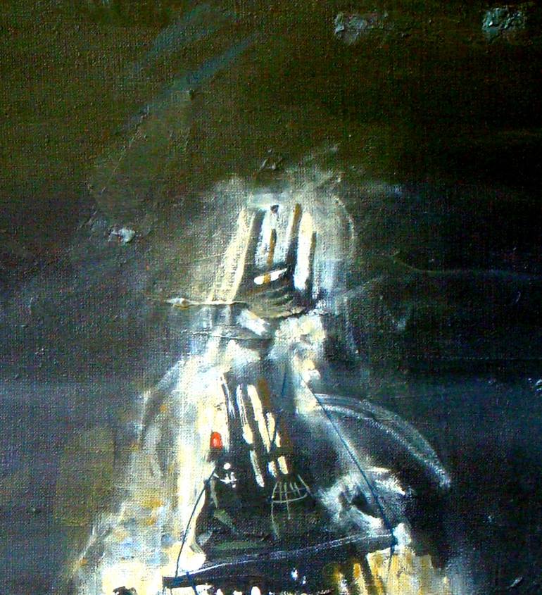 Original Expressionism Travel Painting by Serhiy Roy