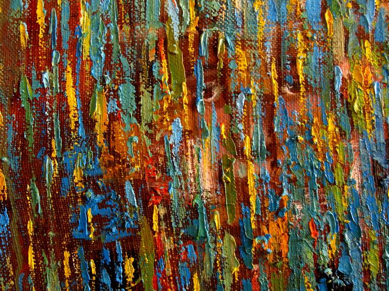 Original Abstract Expressionism Abstract Painting by Sergey Roy
