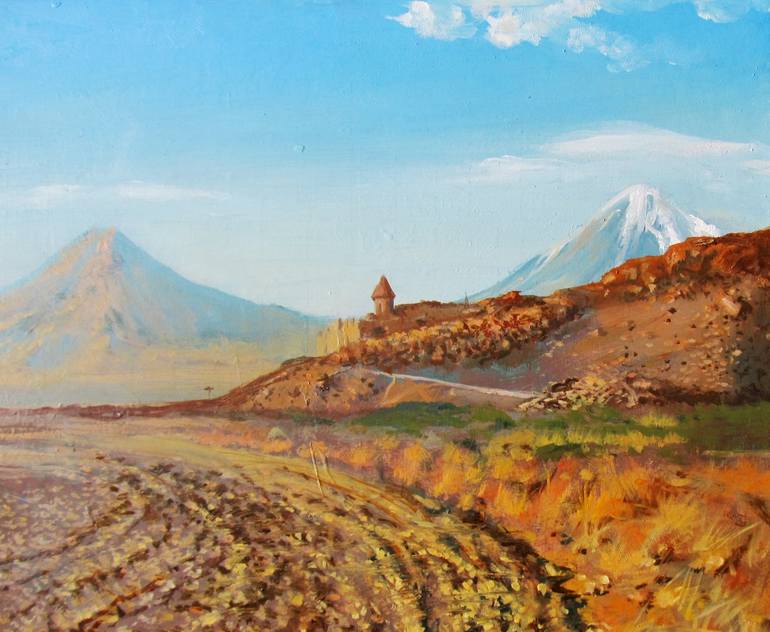 Original Landscape Painting by Sergey Roy