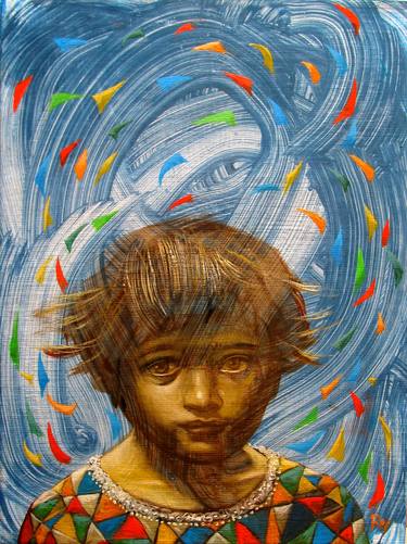 Print of Conceptual Children Paintings by Sergey Roy