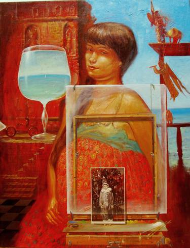 Print of Surrealism People Paintings by Sergey Roy