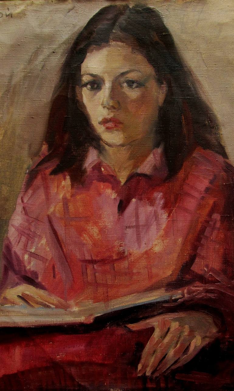 Original Portraiture Portrait Painting by Serhiy Roy