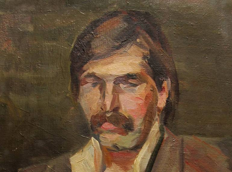 Original Portrait Painting by Sergey Roy
