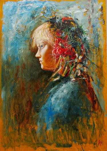 Original Conceptual Portrait Paintings by Sergey Roy