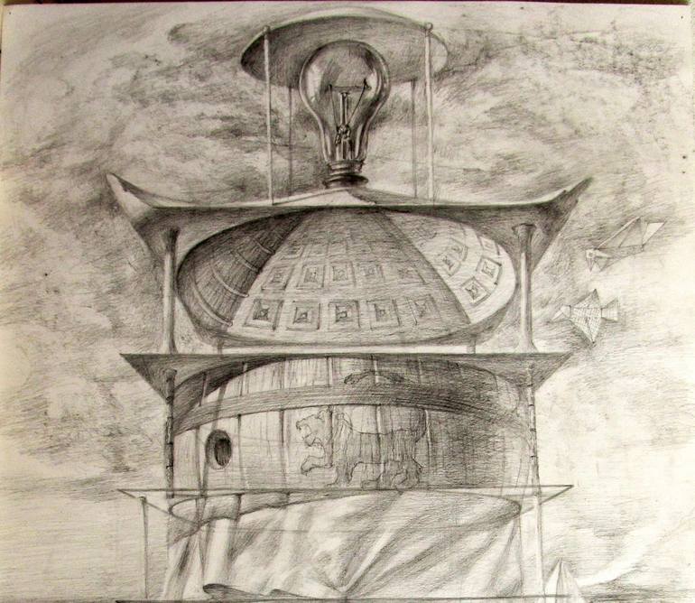 Original Conceptual Architecture Drawing by Serhiy Roy