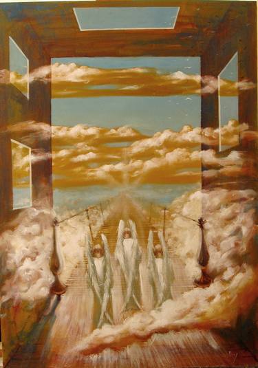 Original Conceptual Religious Paintings by Sergey Roy