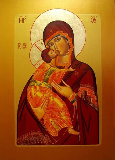 Icon "Vladimir's Mother of God" thumb