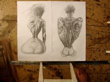 Print of Conceptual Erotic Drawings by Sergey Roy