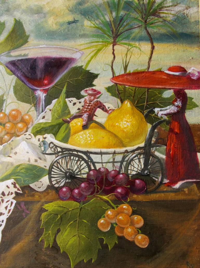 Original Still Life Painting by Sergey Roy