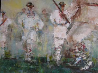 Print of Impressionism Men Paintings by Maria Chibacu