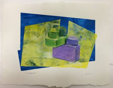 Original Abstract Still Life Drawings by Daryl Gannon