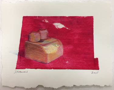 Original Abstract Still Life Drawings by Daryl Gannon